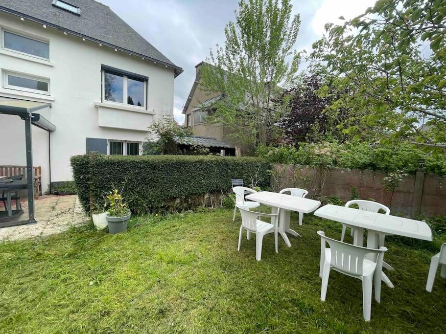 Maison Spacieuse Avec Jardin Et Salle De Sport Saint-Brieuc Buitenkant foto